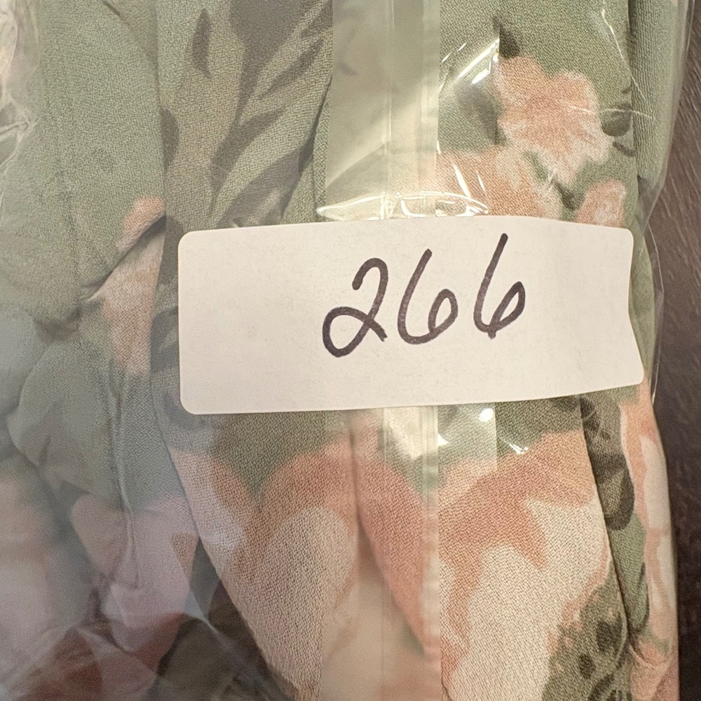 Reformation Gwenyth Midi Wrap Dress Athena Romantic Floral Print Green Pink Med - Picture 14 of 14
